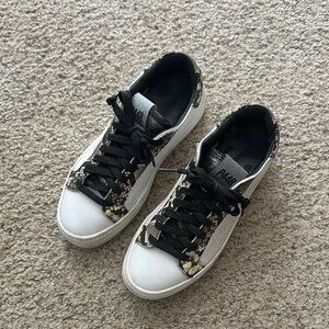 P448 Women's Black and White Sneakers